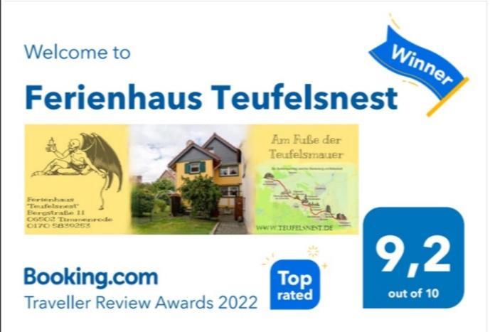 Ferienhaus Teufelsnest Timmenrode Ngoại thất bức ảnh
